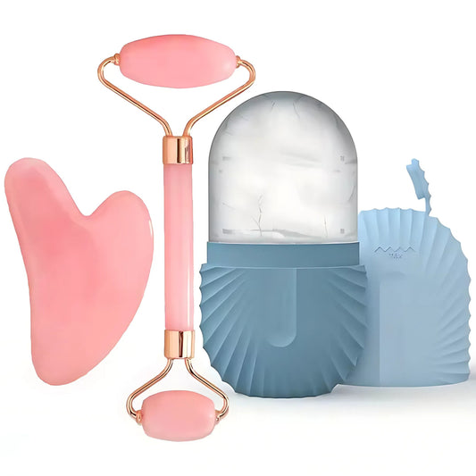 Facial Ice Massage Roller Set