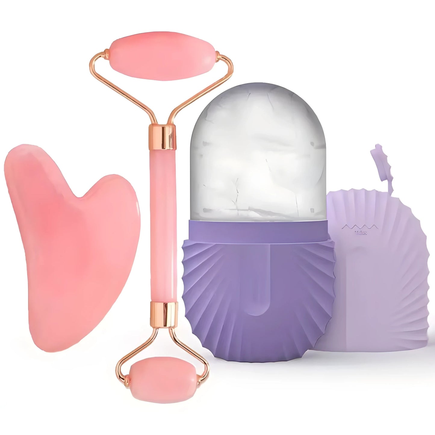 Facial Ice Massage Roller Set